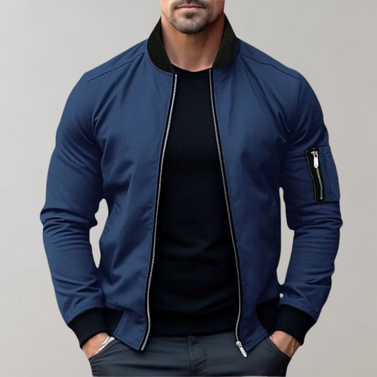 Darryl | Men's Zip-Up Bomber Jacket